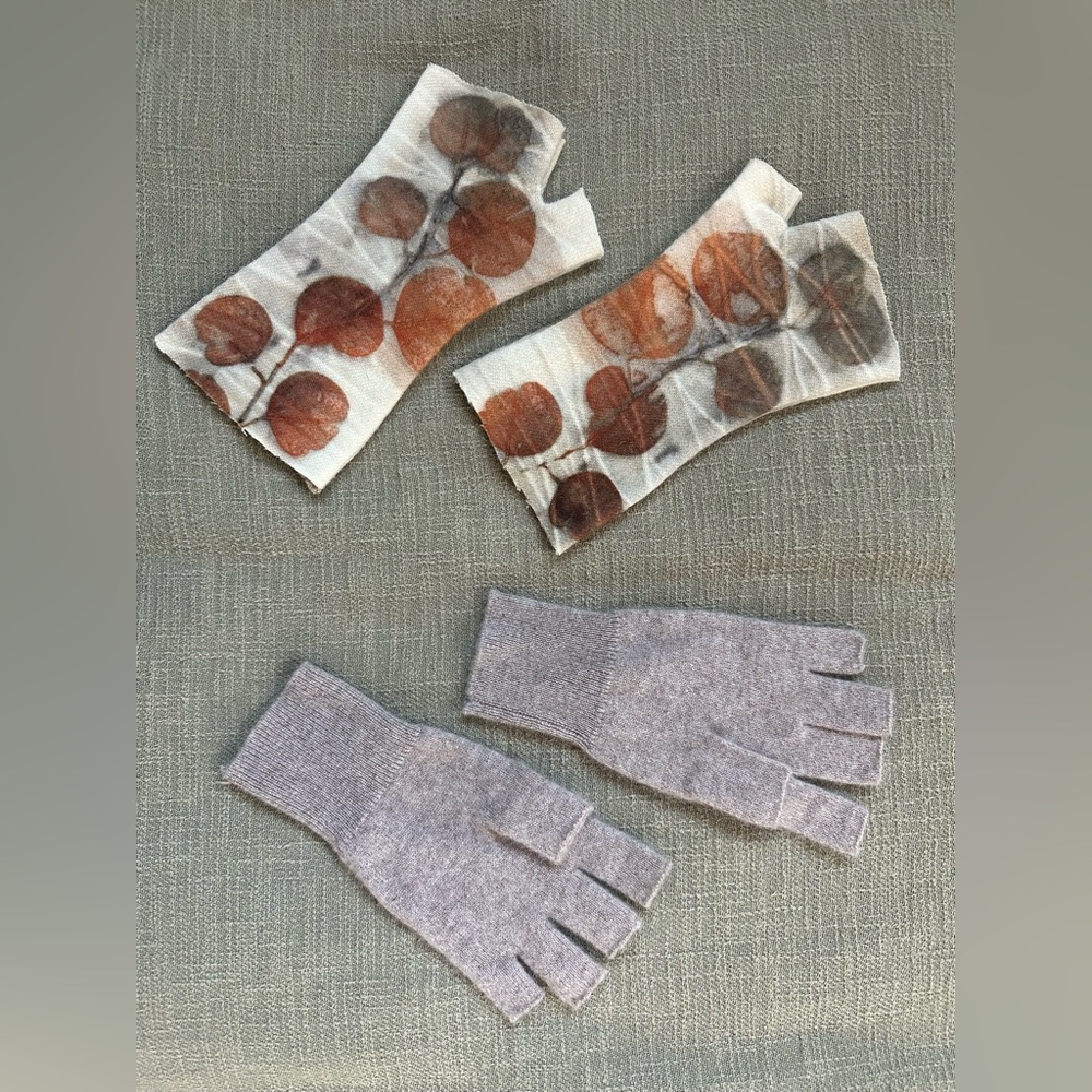 Two Pairs of Fingerless Gloves - New!